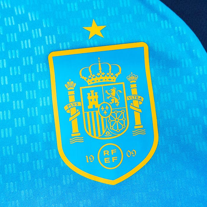 スペイン代表 2026 TIRO26 トレーニングジャージー半袖＆ショーツ 上下セット(ブルー×ネイビー)【adidas/アディダス】(KA8193&KA8189) | adidas | 03