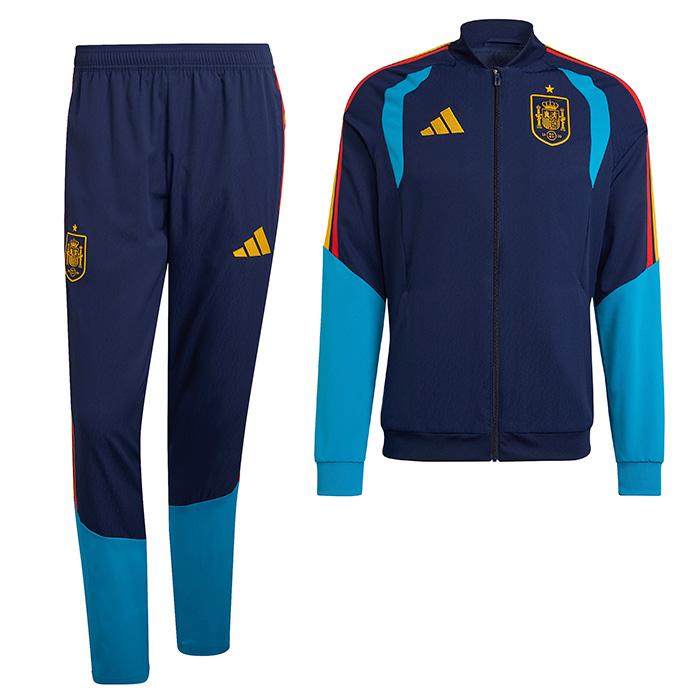 スペイン代表 2026 TIRO26 プレゼンテーション ジャケット＆パンツ 上下セット(ネイビー)【adidas/アディダス】(KA8174&KA8169) | adidas