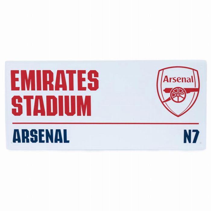 アーセナル オフィシャル ストリートサイン EMIRATES STADIUM N7(エミレーツスタジアム) (ホワイト) | 