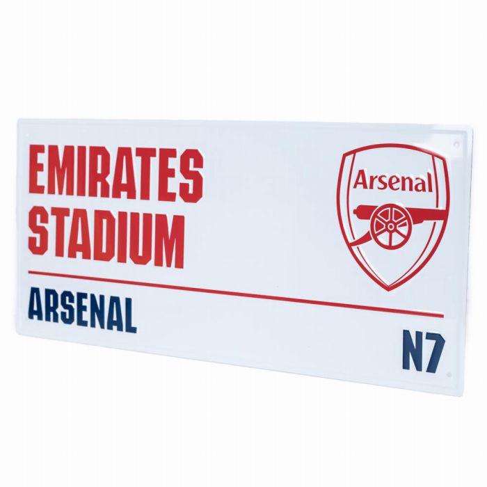 アーセナル オフィシャル ストリートサイン EMIRATES STADIUM N7(エミレーツスタジアム) (ホワイト) |  | 01