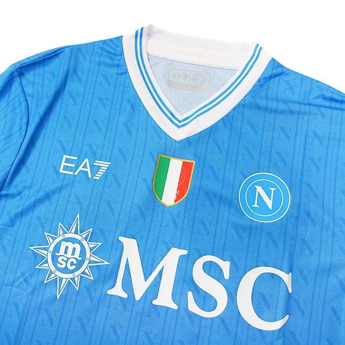 ○SSCナポリ 25-26 ホーム半袖 ユニフォーム No.8 マクトミネイ+セリエ