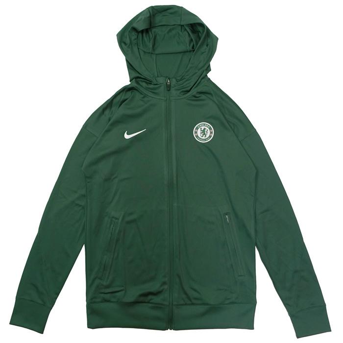 チェルシー 25-26 Dri-FIT Strike フーデッド トラックジャケット(ダークグリーン)【NIKE/ナイキ】(HJ6948-346) | NIKE