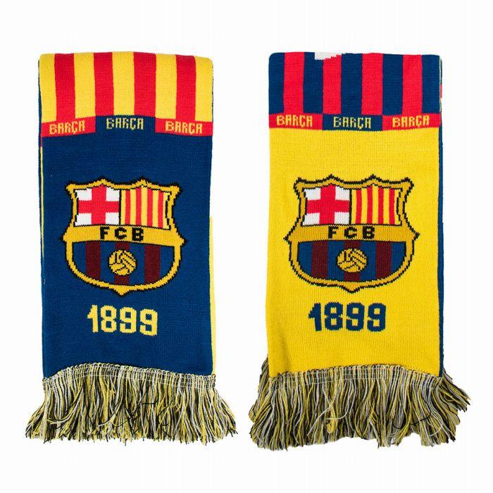 FCバルセロナ オフィシャル マフラー Camp Nou(ブルー×レッド×イエロー