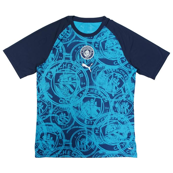 PUMA（プーマ） マンチェスターシティ 25-26 プレマッチ シャツ 半袖