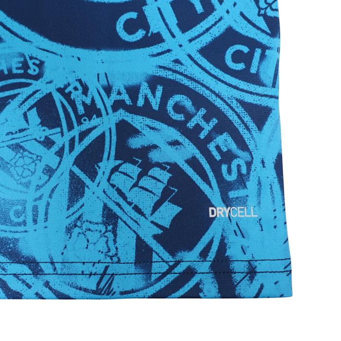 マンチェスターシティ 25-26 プレマッチ 1/4ジップトップ(ネイビー×スカイ)【PUMA/プーマ】(785781-04) | PUMA | 03