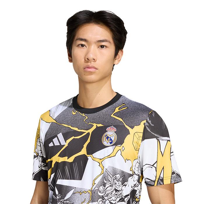 レアルマドリード 25-26 プレマッチシャツ 半袖(ホワイト)【adidas/アディダス】(JZ9018) | adidas | 02