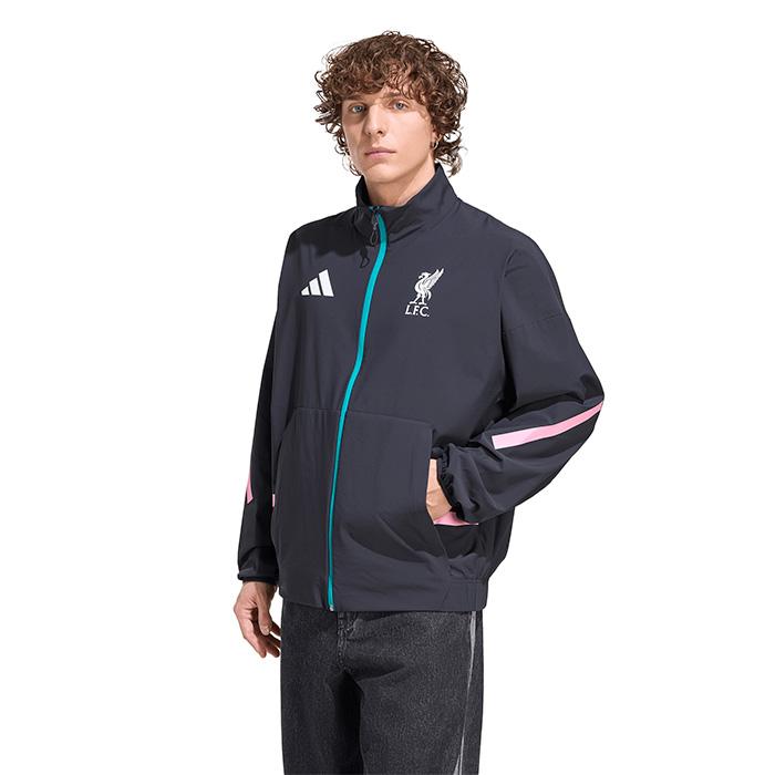 ●リバプール 25-26 アンセム フルジップ ジャケット (ブラック)【adidas/アディダス】(JZ0138) | adidas | 04