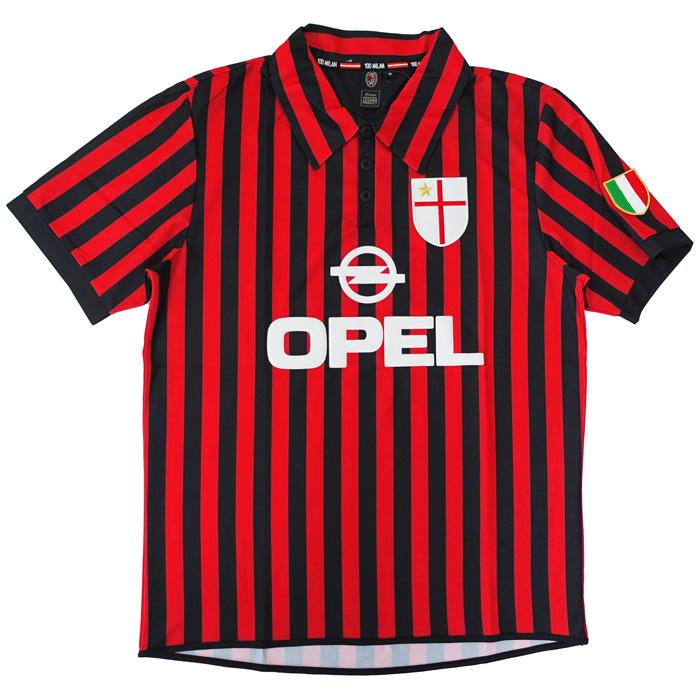 ●ACミラン 99-00 ホーム 半袖 100周年記念 レトロ ユニフォーム (復刻モデル)【COPA/コパ】(2145) | COPA