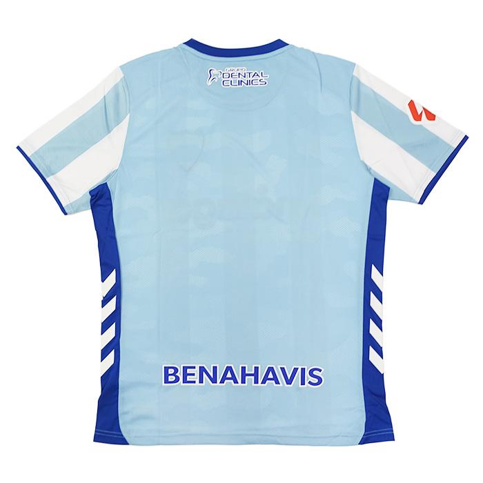 ○マラガ 25-26 ホーム 半袖 ユニフォーム (LALIGAパッチ付き)【hummel/ヒュンメル】(231388-7416_P)の画像