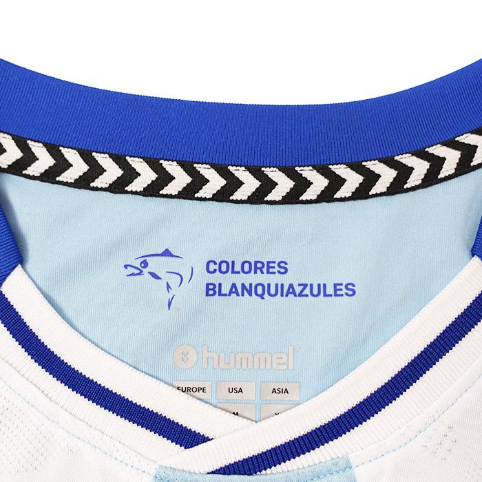 ○マラガ 25-26 ホーム 半袖 ユニフォーム (LALIGAパッチ付き)【hummel/ヒュンメル】(231388-7416_P)の画像
