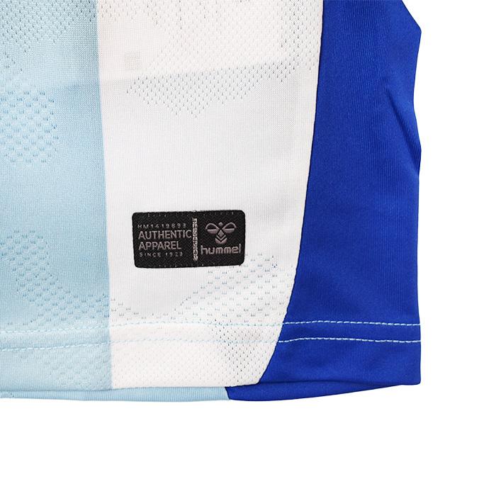 ○マラガ 25-26 ホーム 半袖 ユニフォーム (LALIGAパッチ付き)【hummel/ヒュンメル】(231388-7416_P)の画像