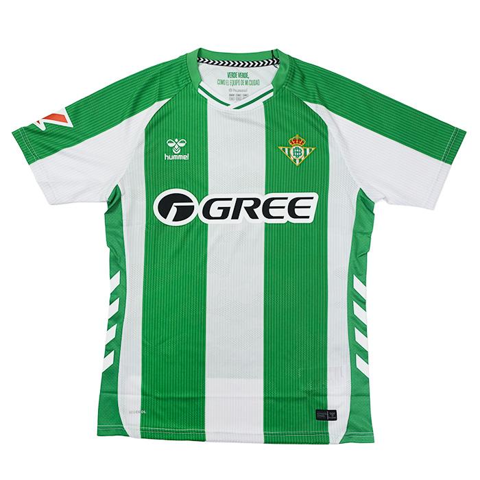 ○レアル・ベティス 25-26 ホーム 半袖 ユニフォーム (LALIGAパッチ付き)【hummel/ヒュンメル】(231191-6143_P) | hummel
