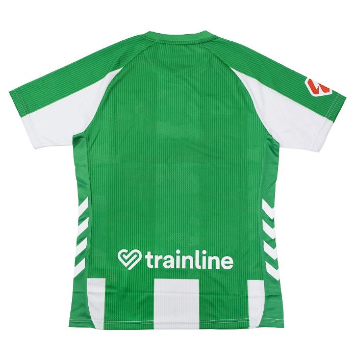 ○レアル・ベティス 25-26 ホーム 半袖 ユニフォーム (LALIGAパッチ付き)【hummel/ヒュンメル】(231191-6143_P) | hummel | 01