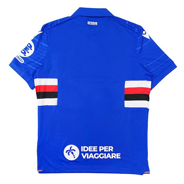 ○サンプドリア 25-26 ホーム 半袖 ユニフォーム【macron/マクロン】(4000950-01) | macron | 01