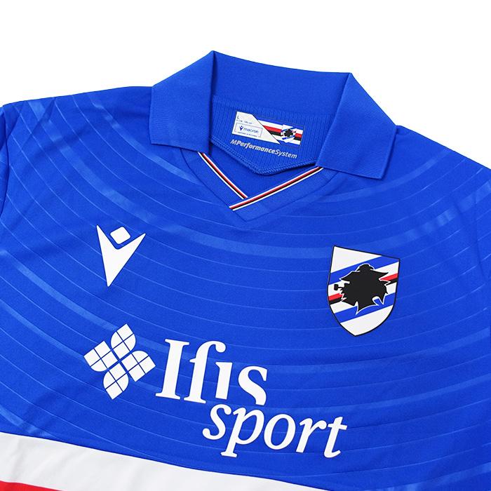 ○サンプドリア 25-26 ホーム 半袖 ユニフォーム【macron/マクロン】(4000950-01) | macron | 02