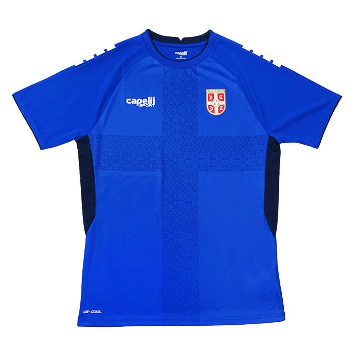 ○セルビア代表  25-26 ホーム 半袖 オーセンティック ユニフォーム【Capelli/カペリ】(AGA-12454) | 