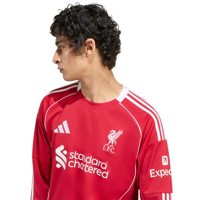 ●リバプール 25-26 ホーム 長袖 ユニフォーム No.14 キエーザ【adidas/アディダス】(JV6456/14C_WH) | adidas | 01