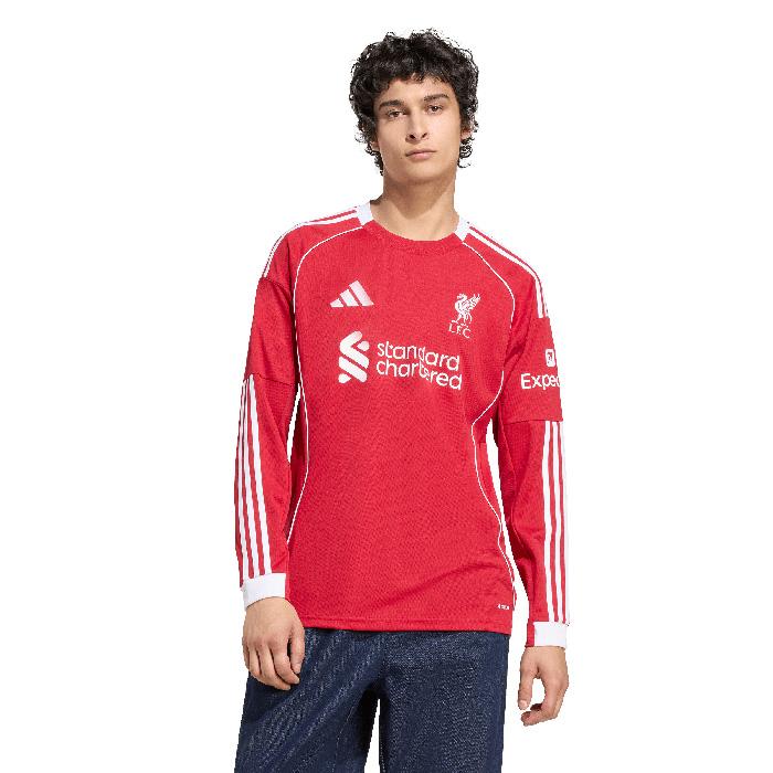●リバプール 25-26 ホーム 長袖 ユニフォーム No.14 キエーザ【adidas/アディダス】(JV6456/14C_WH) | adidas | 02