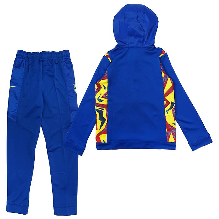 FCバルセロナ 25-26 ウーブン トラックスーツ 上下セット ジュニア (ブルー×イエロー)【NIKE/ナイキ】(FZ1288-431) | NIKE | 01