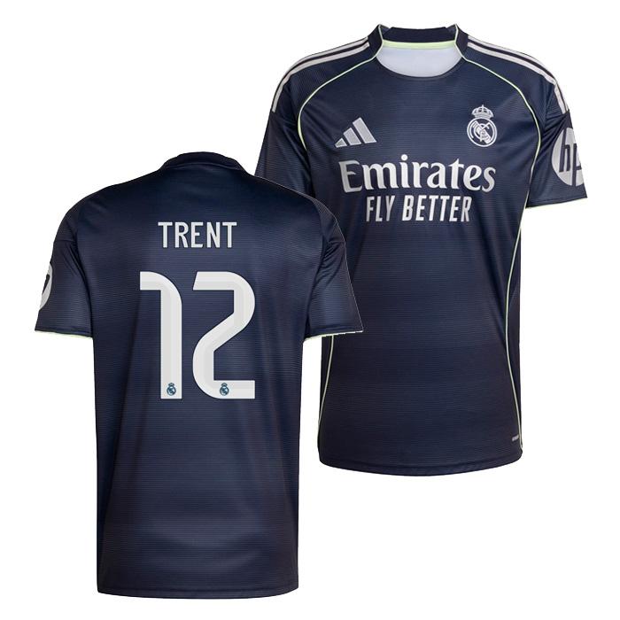 ●レアルマドリード 25-26 アウェイ 半袖 ユニフォーム No.12 トレント (アレクサンダー・アーノルド)【adidas/アディダス】(JJ4182/12T) | adidas