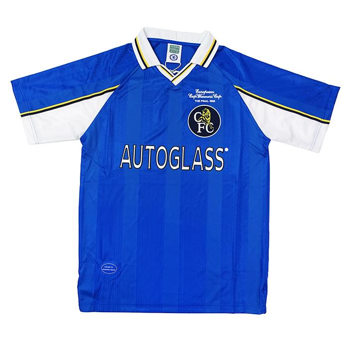 ○チェルシー 1998 ホーム 半袖 レトロ ユニフォーム UEFAカップ
