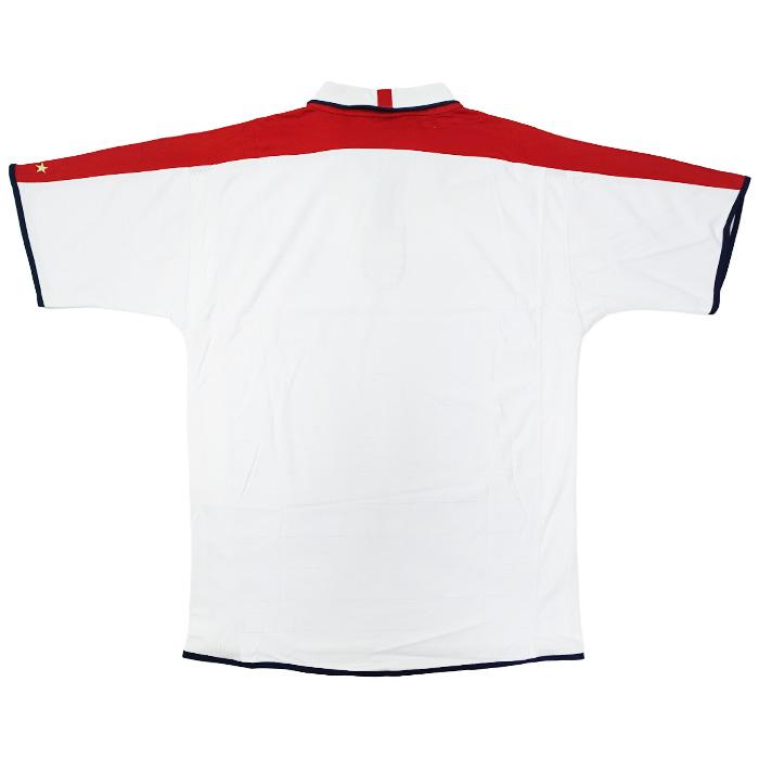 ●イングランド代表 03-05 ホーム 半袖 レトロ ユニフォーム (復刻モデル)【SCORE DRAW/スコアドロー】(ENG04HPYSS) |  | 01