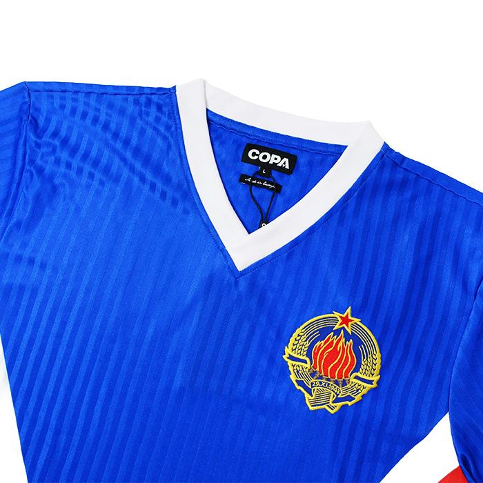 ●ユーゴスラビア代表 1990 ホーム 半袖 レトロ ユニフォーム (復刻モデル)【COPA/コパ】(234) | COPA | 02