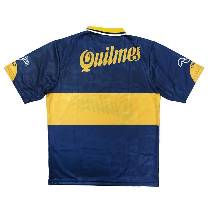 ●ボカ・ジュニアーズ 95-96 Quilmes ホーム 半袖 90周年記念 レトロ ユニフォーム (復刻モデル)【olan/オーラン】(5107BJH9596Q) |  | 01