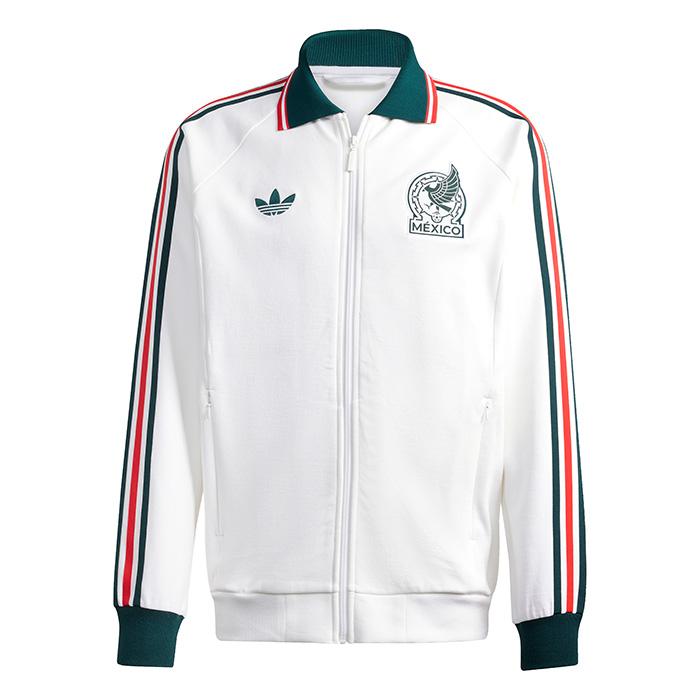 ●メキシコ代表 2026 アウェイ アンセムジャケット(ホワイト)【adidas/アディダス】(JZ6462) | adidas