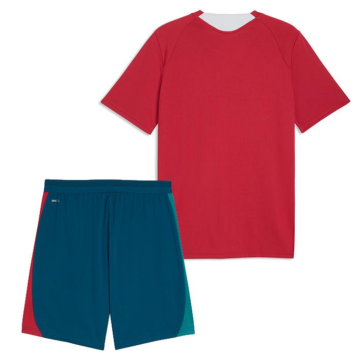 ポルトガル代表 2026 トレーニングシャツ 半袖＆ショーツ 上下セット(レッド×ネイビー)【PUMA/プーマ】(784767-16&784777-15) | PUMA | 01
