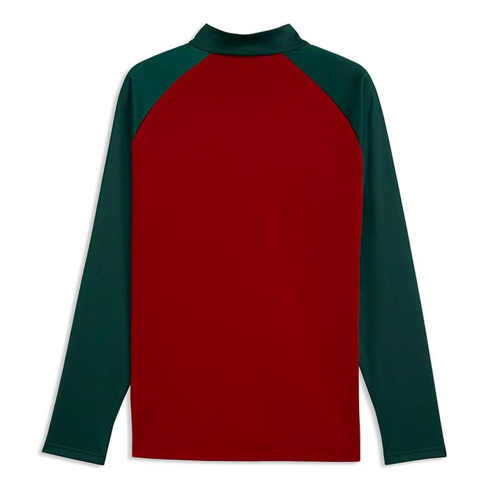 モロッコ代表 2026 プレマッチ 1/4ジップ トレーニングトップ(レッド)【PUMA/プーマ】(784541-11) | PUMA | 01