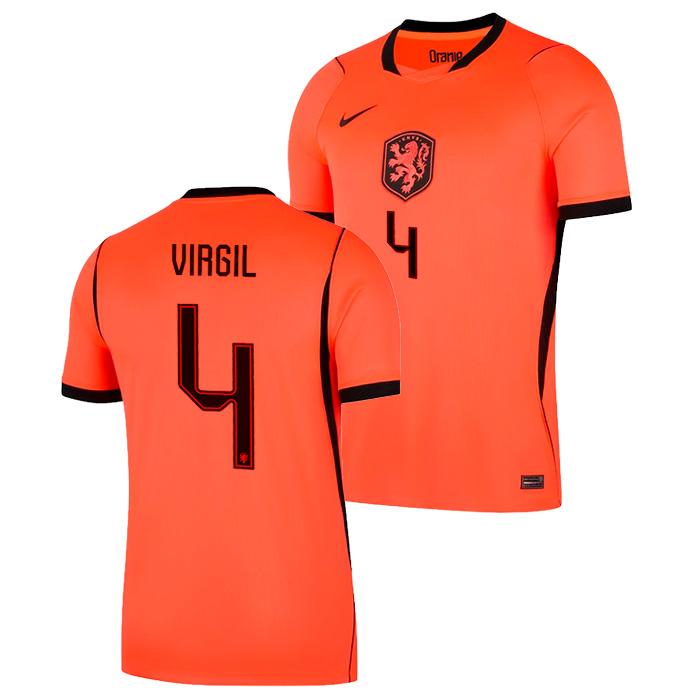 ●オランダ代表  2026 ホーム 半袖 ユニフォーム No.4 ファン・ダイク【NIKE/ナイキ】(IB5334-809/4V) | NIKE