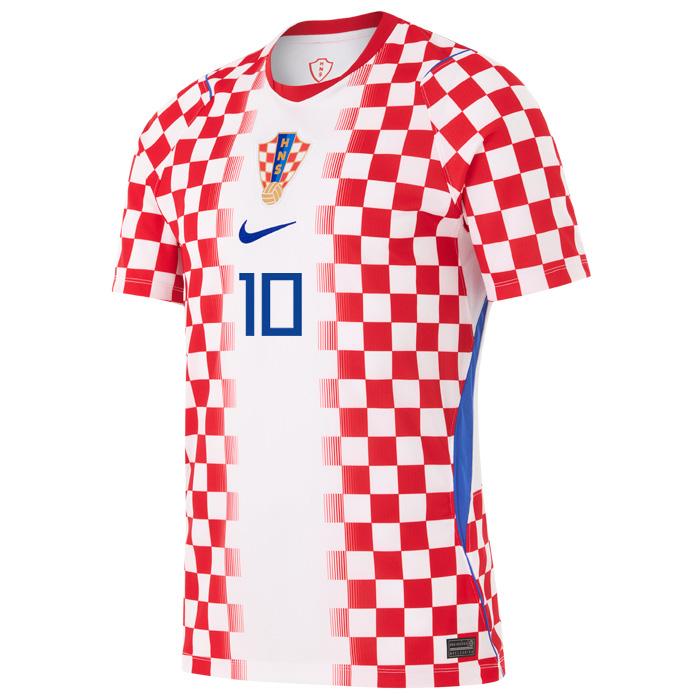●クロアチア代表 2026 ホーム 半袖 ユニフォーム No.10 モドリッチ【NIKE/ナイキ】(IO8621-100/10M) | NIKE | 01