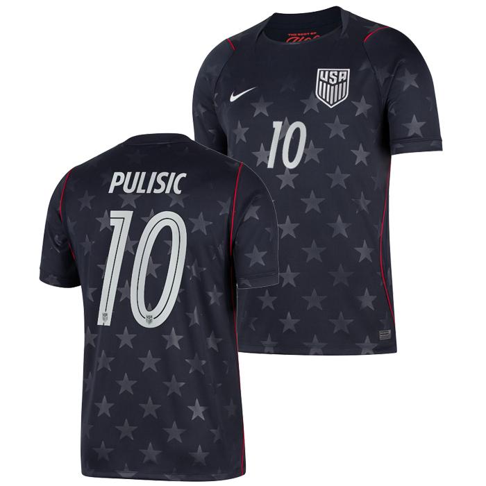 ●アメリカ代表  2026 アウェイ 半袖 ユニフォーム No.10 プリシッチ【NIKE/ナイキ】(IB5395-475/10P) | NIKE