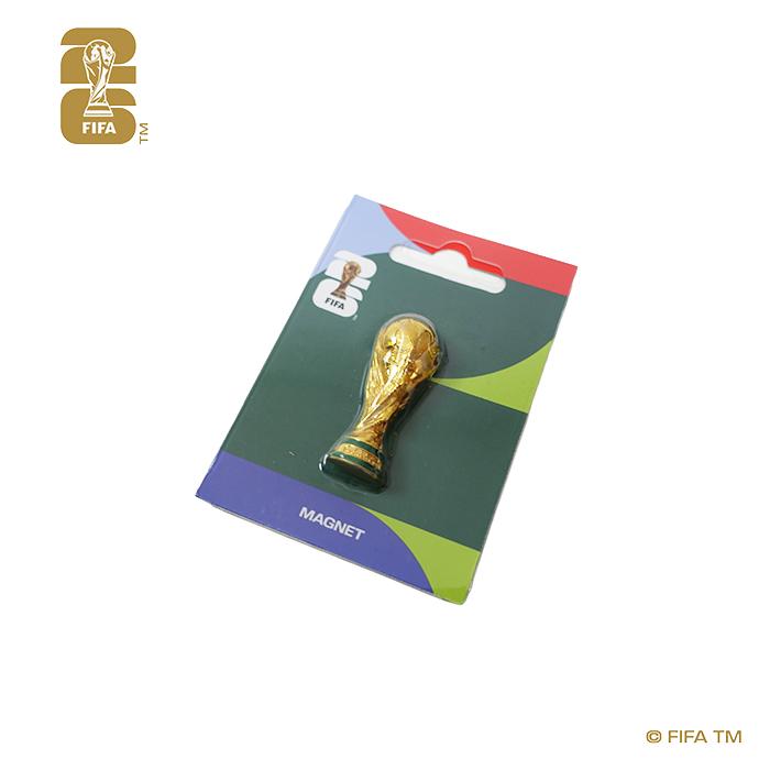 2026 FIFAワールドカップ (W杯) 北中米大会 オフィシャル 2.5D マグネット トロフィー (45mm)(F26-MT-0002) |  | 01