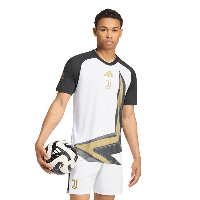 ユベントス 26-27 プレマッチシャツ 半袖(ホワイト×ブラック)【adidas/アディダス】(KG4511) | adidas | 04