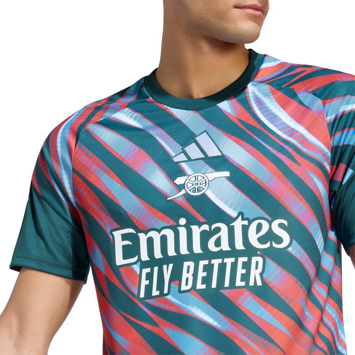 アーセナル 26-27 プレマッチシャツ 半袖(グリーン×ブルー)【adidas/アディダス】(KC0011) | adidas | 02