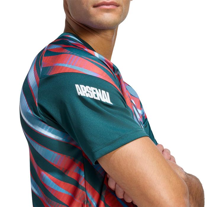 アーセナル 26-27 プレマッチシャツ 半袖(グリーン×ブルー)【adidas/アディダス】(KC0011) | adidas | 03