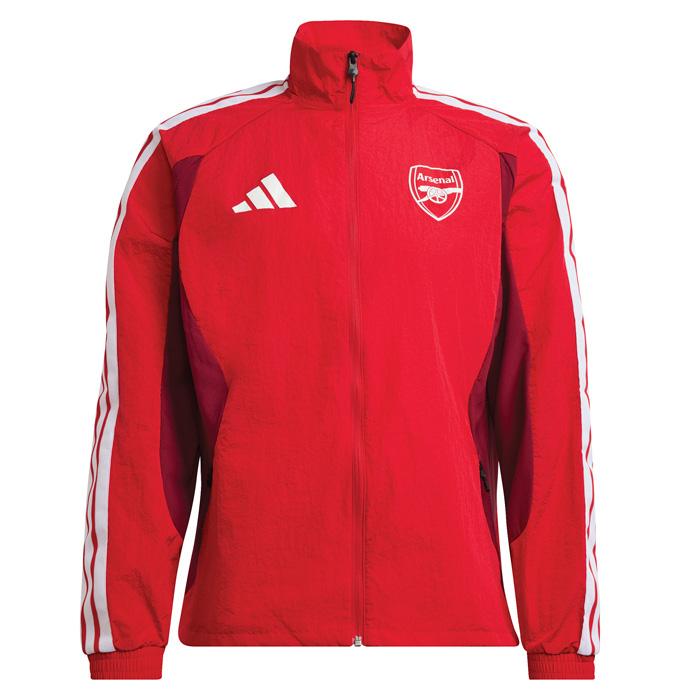アーセナル 26-27 ホーム アンセムジャケット(レッド)【adidas/アディダス】(KV6745) | adidas