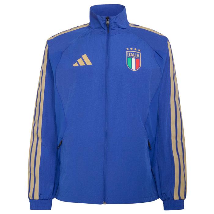 イタリア代表 2026 ホーム アンセムジャケット(ブルー)【adidas/アディダス】(JY9602) | adidas