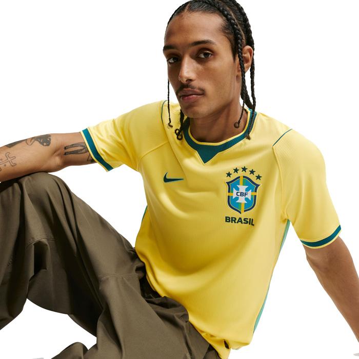 ●ブラジル代表 2026 ホーム 半袖 ユニフォーム No.20 エステバン【NIKE/ナイキ】(IF7054-724/20E) | NIKE | 03