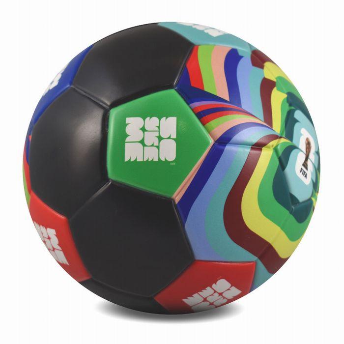 2026 FIFAワールドカップ (W杯) 北中米大会 オフィシャル ミニ エアレス ボール (ブラック) |  | 02