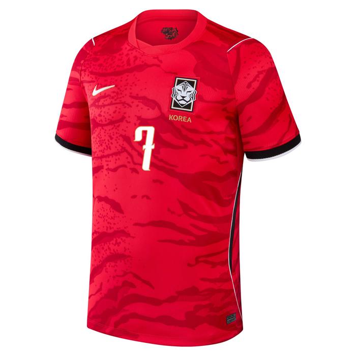 NIKE（ナイキ） ○韓国代表 2026 ホーム 半袖 ユニフォーム No.7 ソン