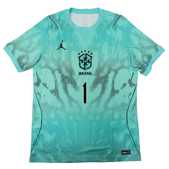 Jordan ○ブラジル代表 2026 アウェイ GK 半袖 ユニフォーム No.1