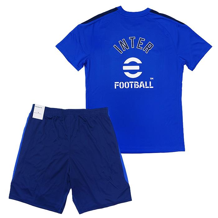●インテル 26-27 Dri-FIT Strike トップ 半袖＆KZ ショーツ 上下セット(ブルー×ネイビー)【NIKE/ナイキ】(II2289-439&II2621-492) | NIKE | 01