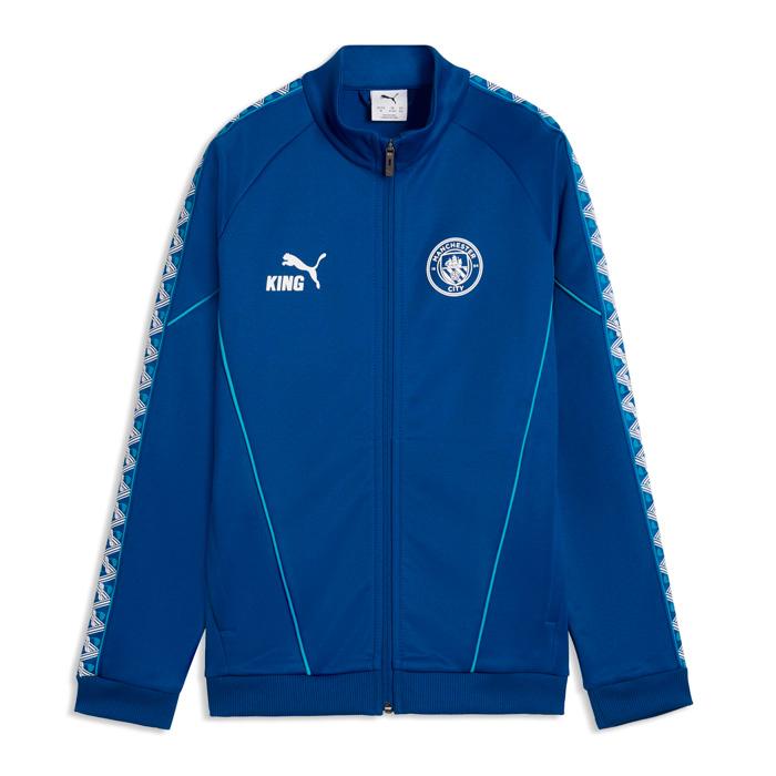 ●マンチェスターシティ 26-27 KING アンセム ジャケット ジュニア (ブルー)【PUMA/プーマ】(786298-31) | PUMA