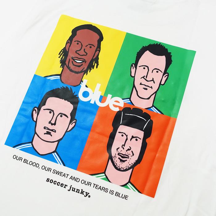 ●soccer junky(サッカージャンキー) blue ロングスリーブ Tシャツ(ホワイト)(SJ25B79-1) | SoccerJunky | 04