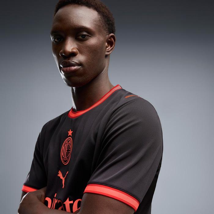 ●ACミラン 26-27 サード 半袖 ユニフォーム 【PUMA/プーマ】(784138-03)【オフィシャルマーク対応】 | PUMA | 02