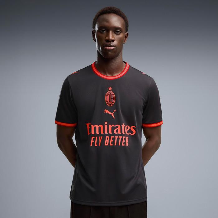 ●ACミラン 26-27 サード 半袖 ユニフォーム 【PUMA/プーマ】(784138-03)【オフィシャルマーク対応】 | PUMA | 03