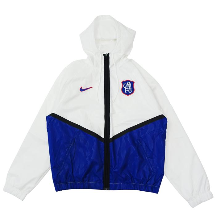 ●チェルシー 26-27 アンセムジャケット KMD 3R (ホワイト×ブルー)【NIKE/ナイキ】(IO3556-101) | NIKE